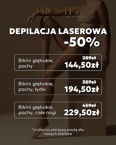 PROF EPIL – Depilacja laserowa